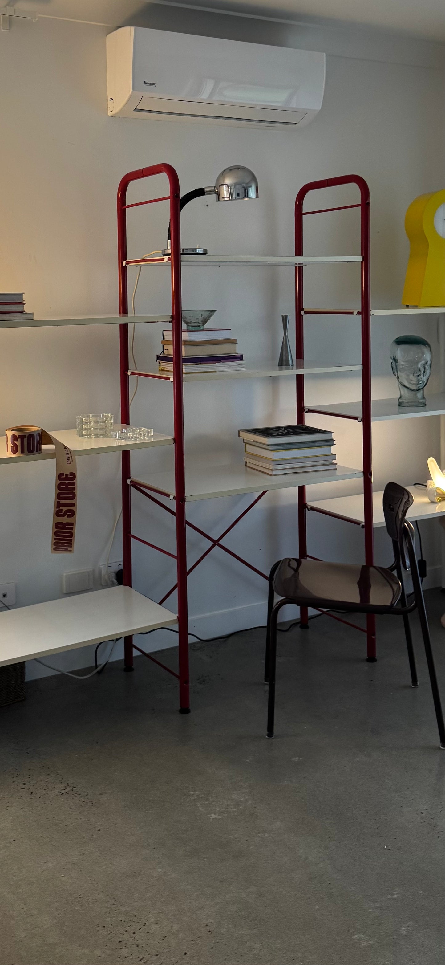 Vintage 80s Australian designed Modular Shelf System by Tubo