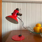 Vintage enamel desk lamps