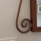 Large Vintage Wrought Iron Mirror