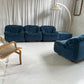 Zotta Vintage Corduroy Modular Chairs - Four Available