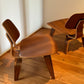 - Set of Two Herman Miller Eames LCW Walnut Lounge Chairs