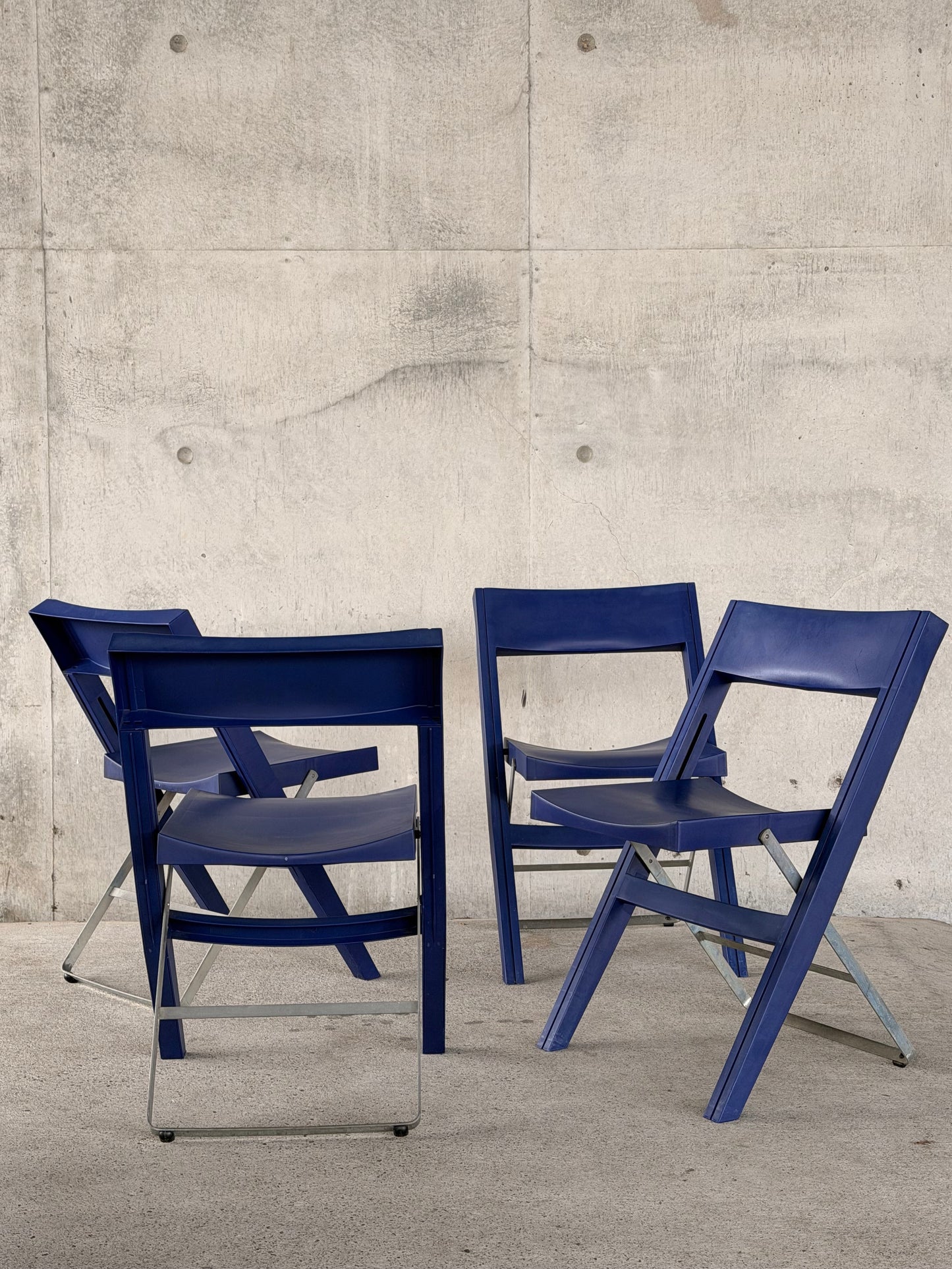 Vintage IKEA “Sennik” folding chairs by Niels Gammelgaard - Four Available