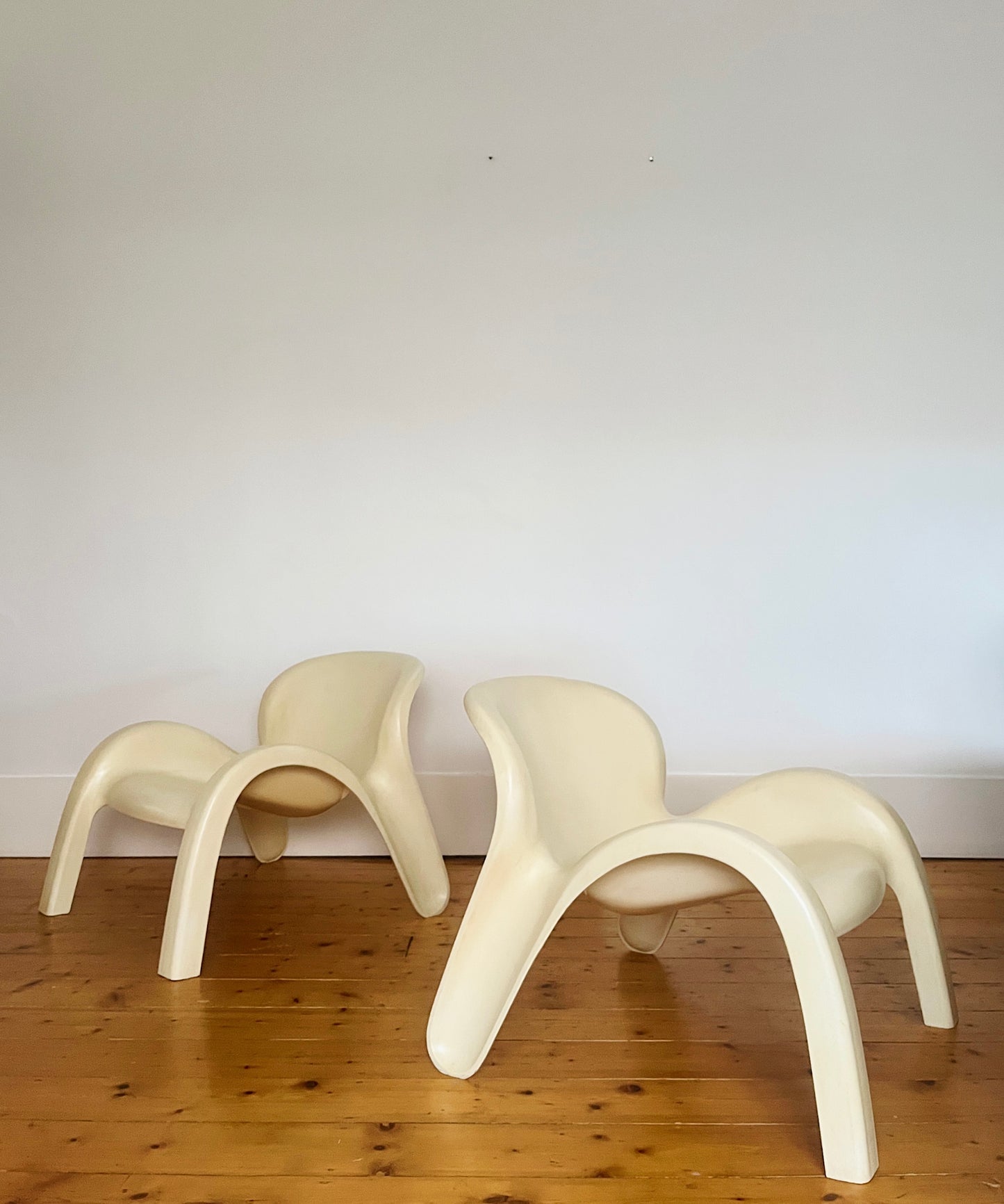 Pair of GN2 Chairs by Peter Ghyczy for Reuter