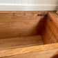Vintage timber book shelf