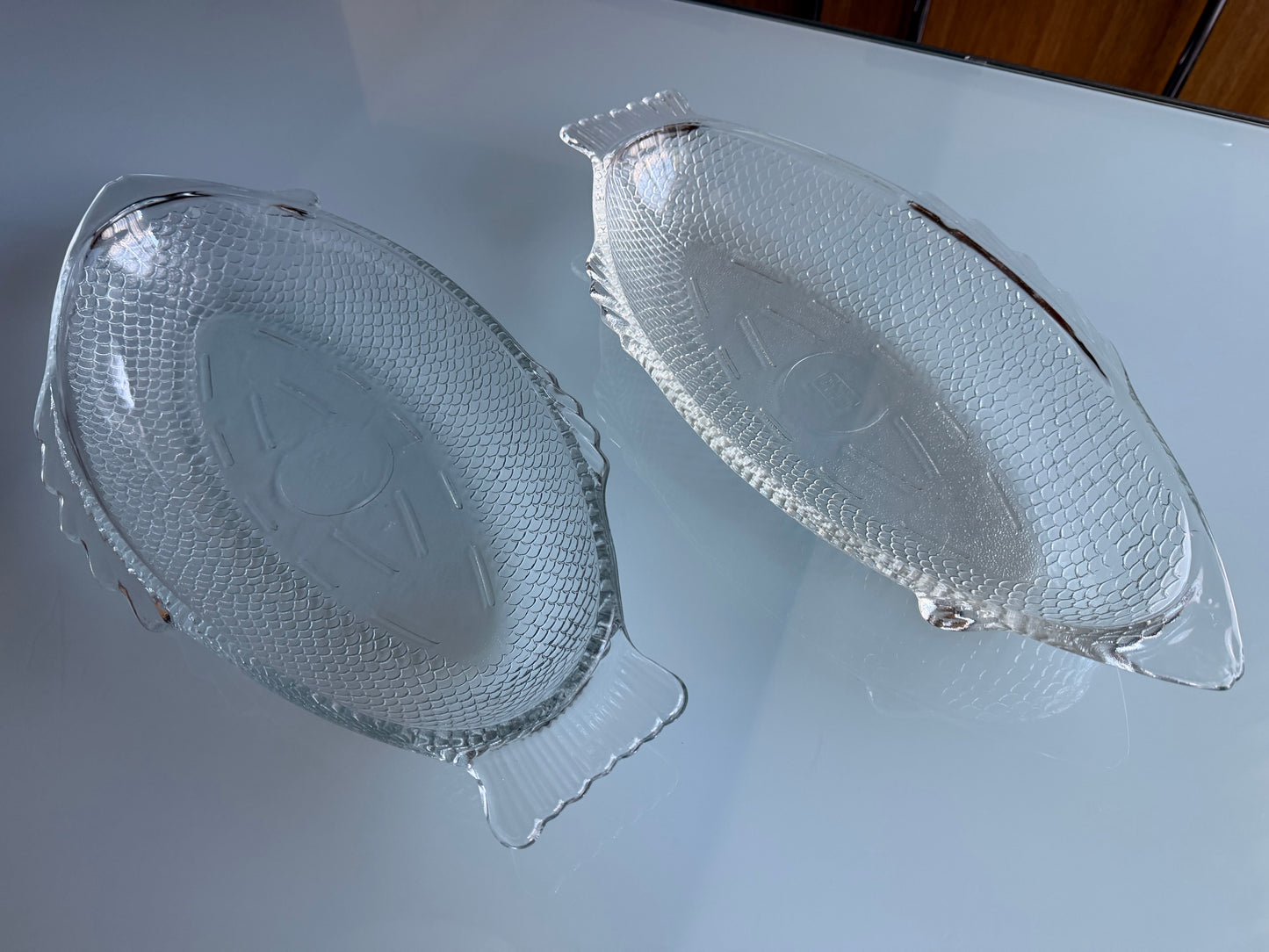 Rare USA Oven-Proof Glass Fish Platter | XL Deep Serving Dish