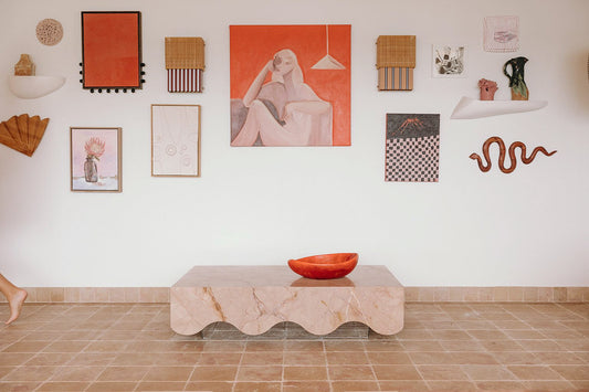 The Valerie June Marble Coffee Table