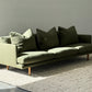 ON HOLD -Green Linen Jardan Nook Sofa