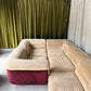 Vintage 8 Piece Fluffy Vanderoza Modular Sofa, 70’s