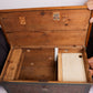 Antique Arts & Crafts Pine Blanket Chest Trunk
