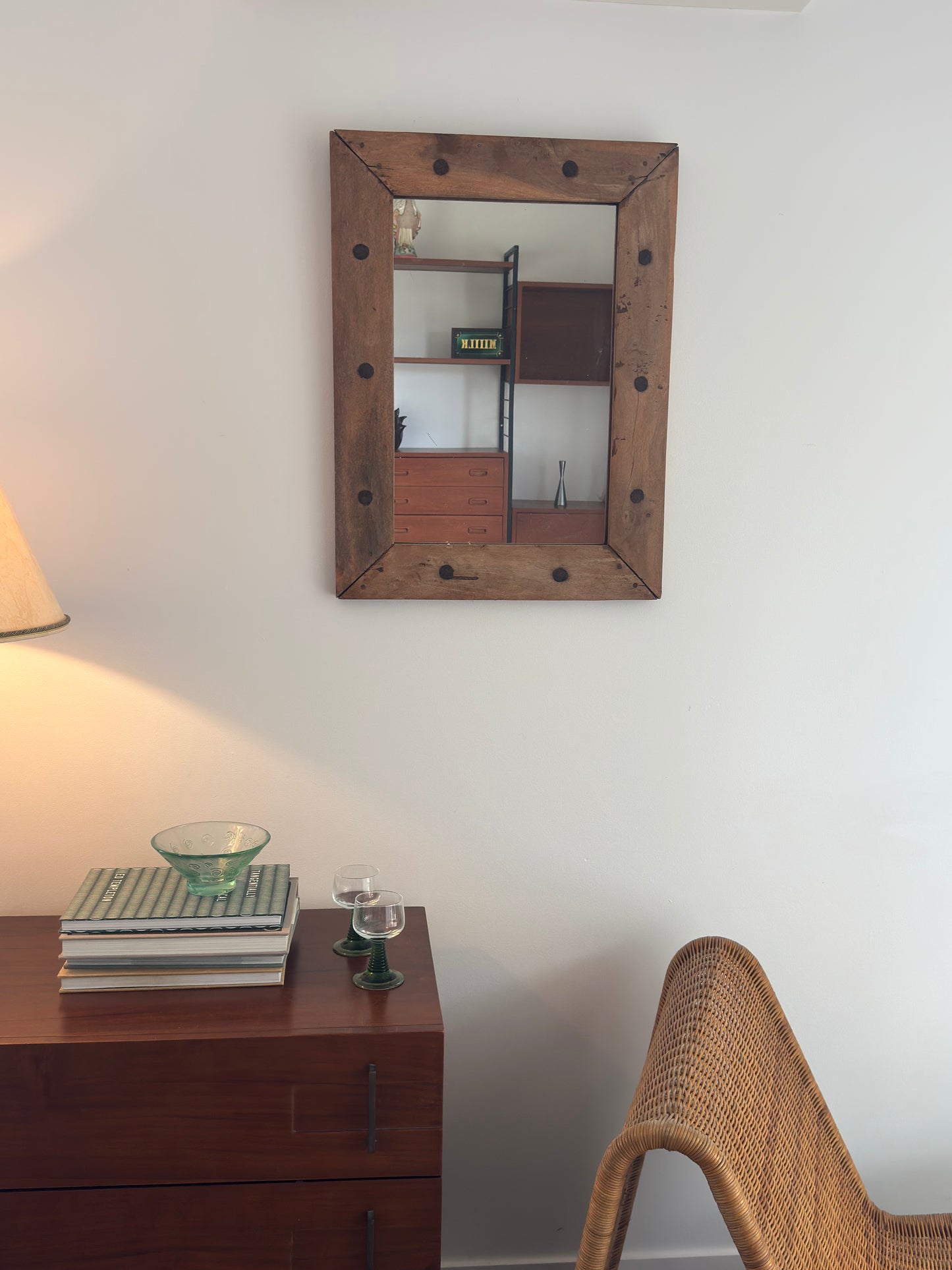 Vintage Ranch style Wall Mirror