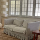 Striped Ruffle Sofa