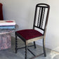 Victorian Blackened Barley-Twist Statement / Hall Chair
