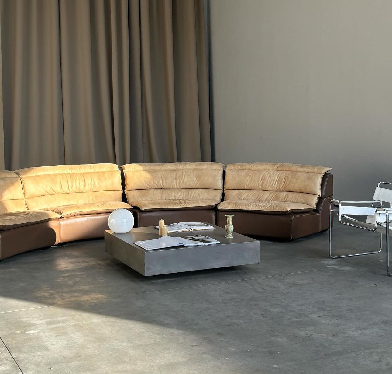 Italian ‘Bogo’ Sofa by Carlo Bartoli for Rossi do Albizzate 1980s