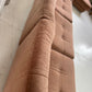 Vintage Dusty Pink Chenille Modular Sofa