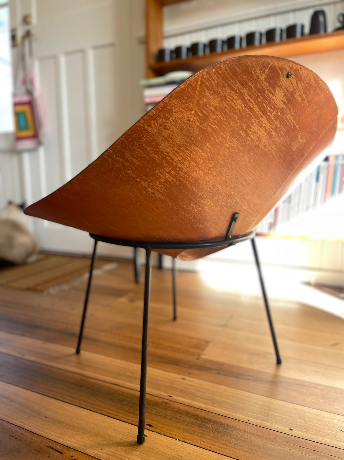 ON HOLD - Mid Century ‘Kone’ chair by Roger McLay