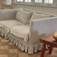 Striped Ruffle Sofa