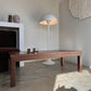 Vintage Mid-Century Rainbow Slate & Timber Coffee Table
