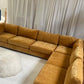 Bespoke Mustard Modular Sofa Set