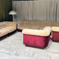 Vintage 8 Piece Fluffy Vanderoza Modular Sofa, 70’s