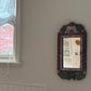 20th Century Folk Hand-Painted Wooden Mirror