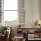 Vintage timber book shelf