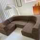 ON HOLD - Vintage Italian Designer Chunky Boucle Modular Sofa