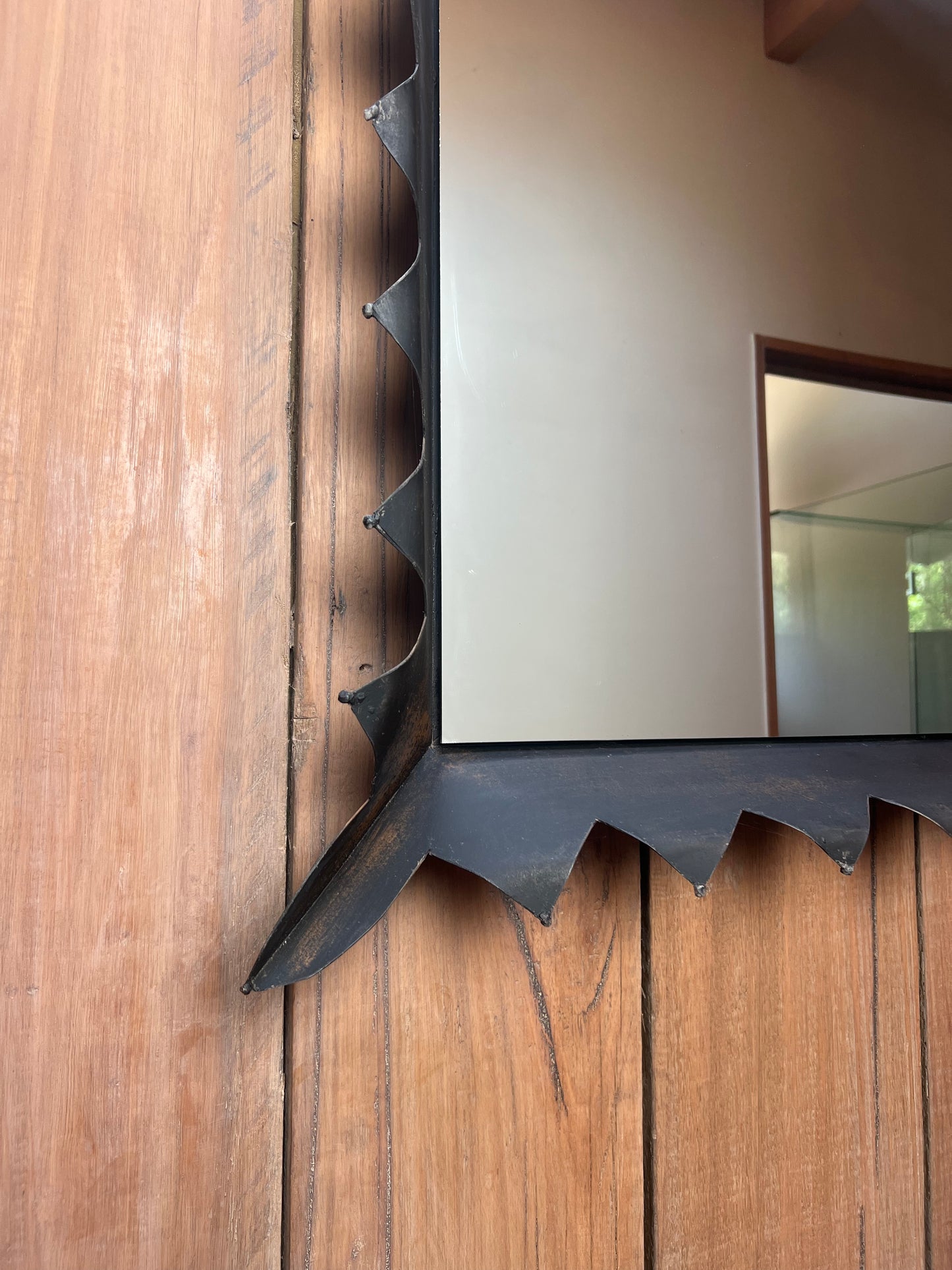 Large Hand-Crafted Piazza Mirror