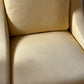 Pair of Lemon Lounge Chairs with Ottomans