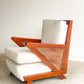 Rattan Sofa and Armchairs (sold separately)