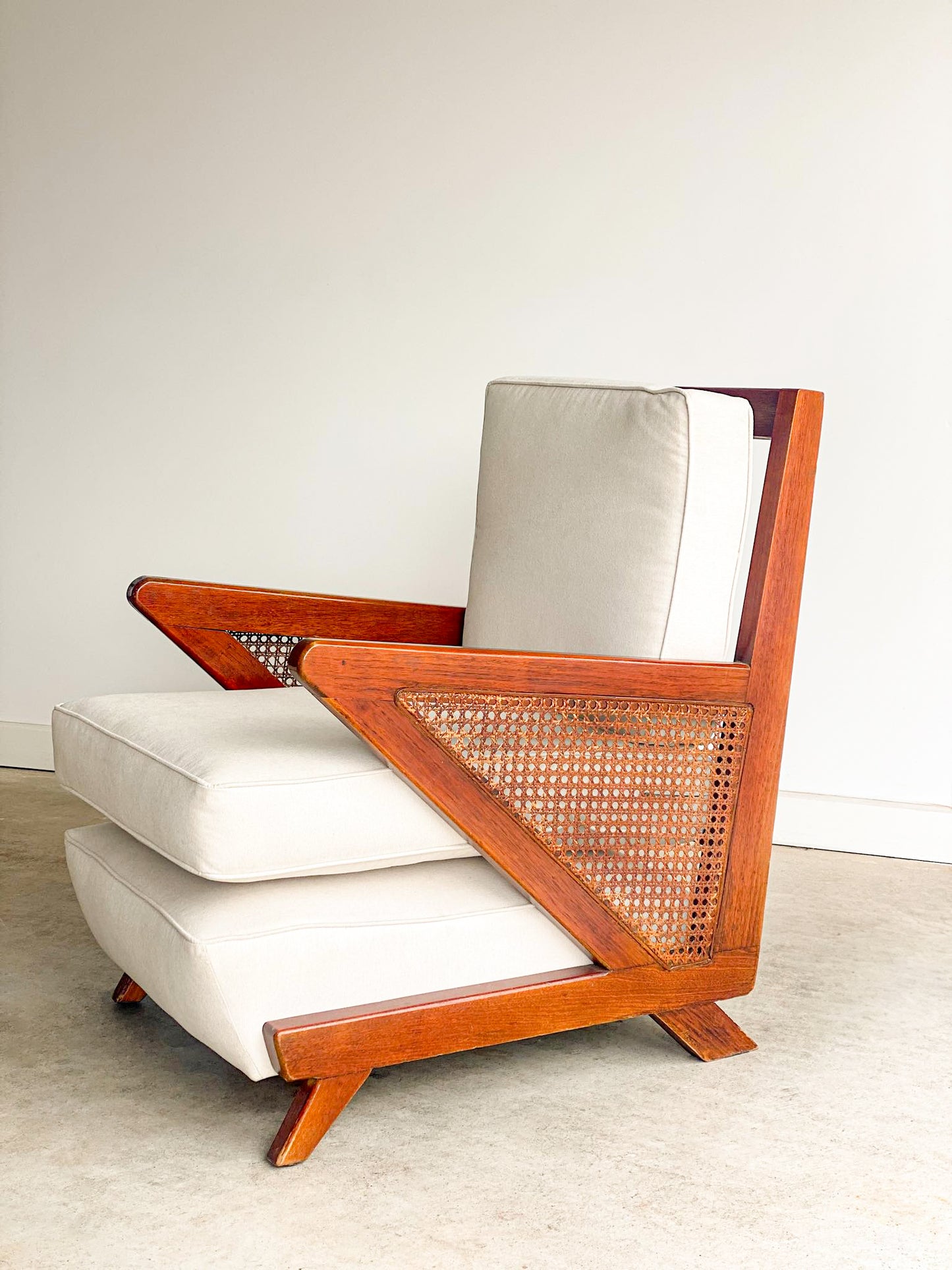 Rattan Sofa and Armchairs (sold separately)