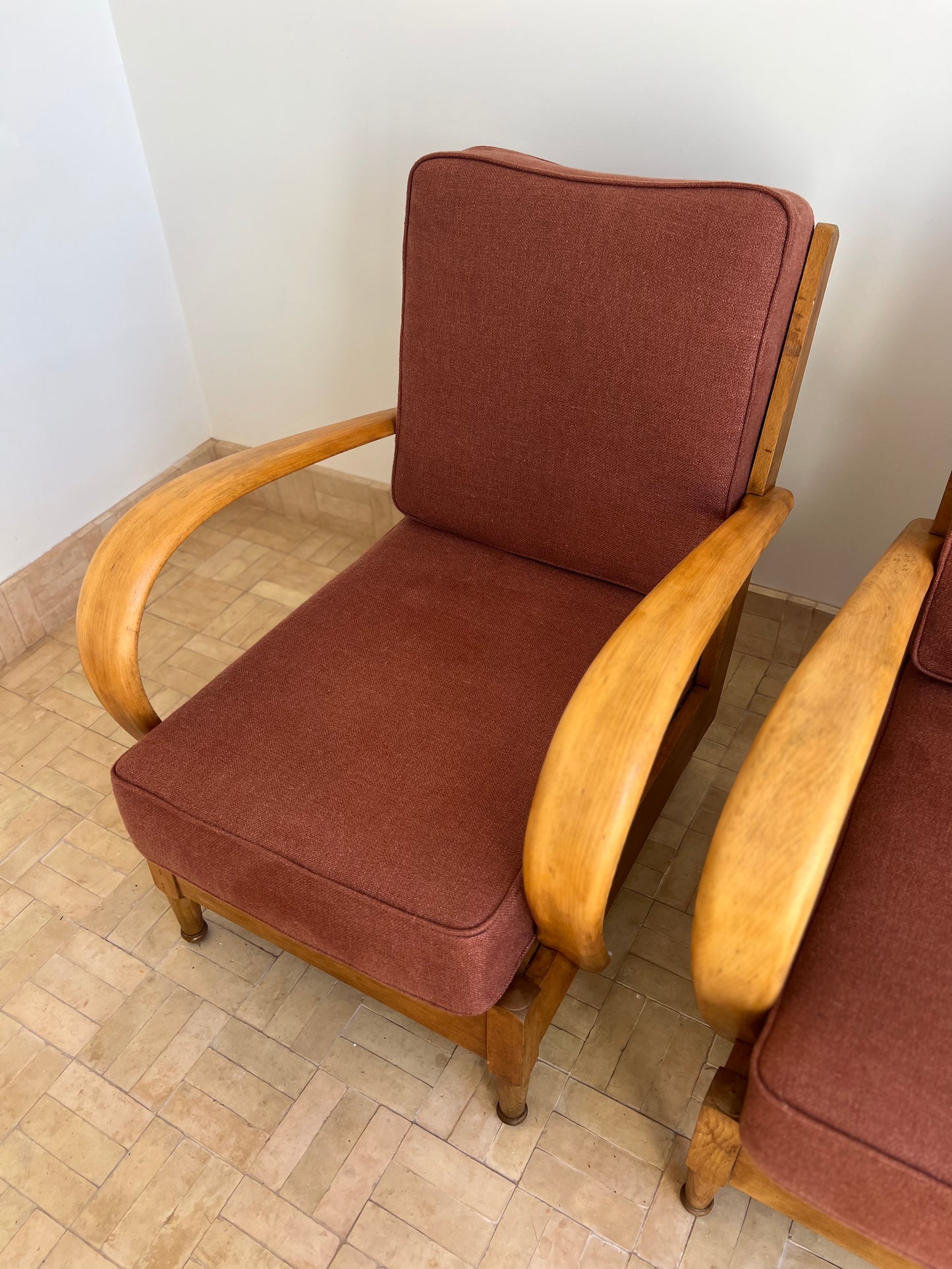 Mid Century Armchairs (pair)