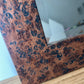 Vintage Walnut Burl Mirror (two available)