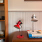 Vintage enamel desk lamps