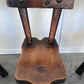 3 French Brutalist Ebonized chairs