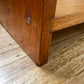 Vintage timber book shelf