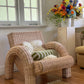 Rattan Lounge Chair - Two Available