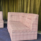 Vintage Pink Tweed Midcentury Modular Sofa, 60’s