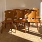 Mid Century Timber Dining Chair (set of 6)