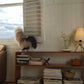 Vintage timber book shelf