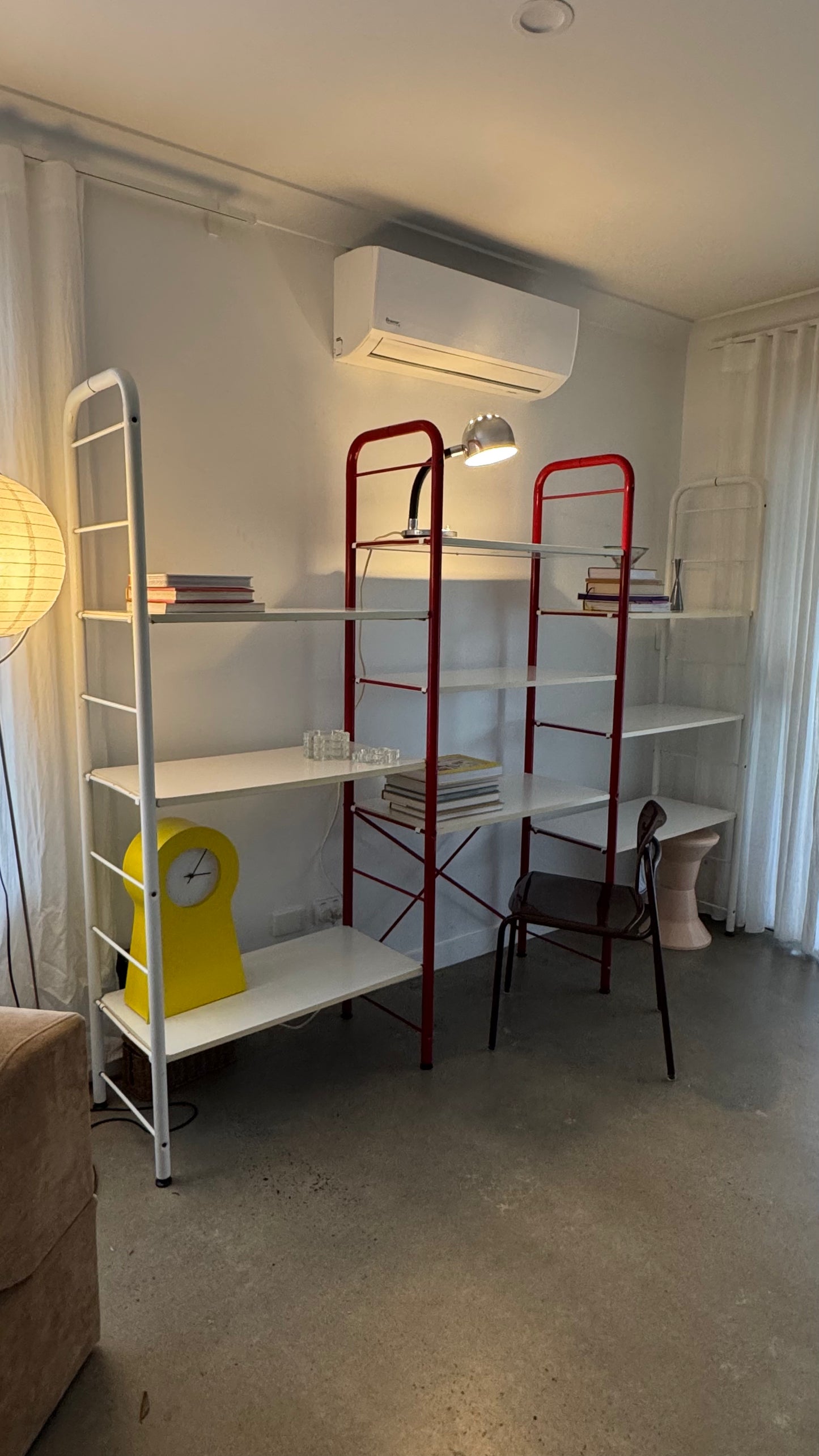 Vintage 80s Australian designed Modular Shelf System by Tubo