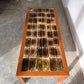 Vintage Mid-Century Green Tile & Timber Coffee Table