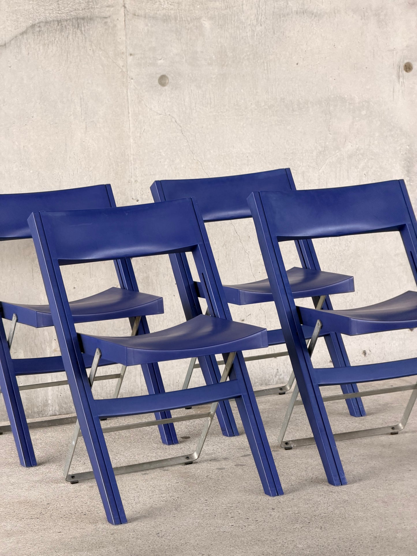 Vintage IKEA “Sennik” folding chairs by Niels Gammelgaard - Four Available