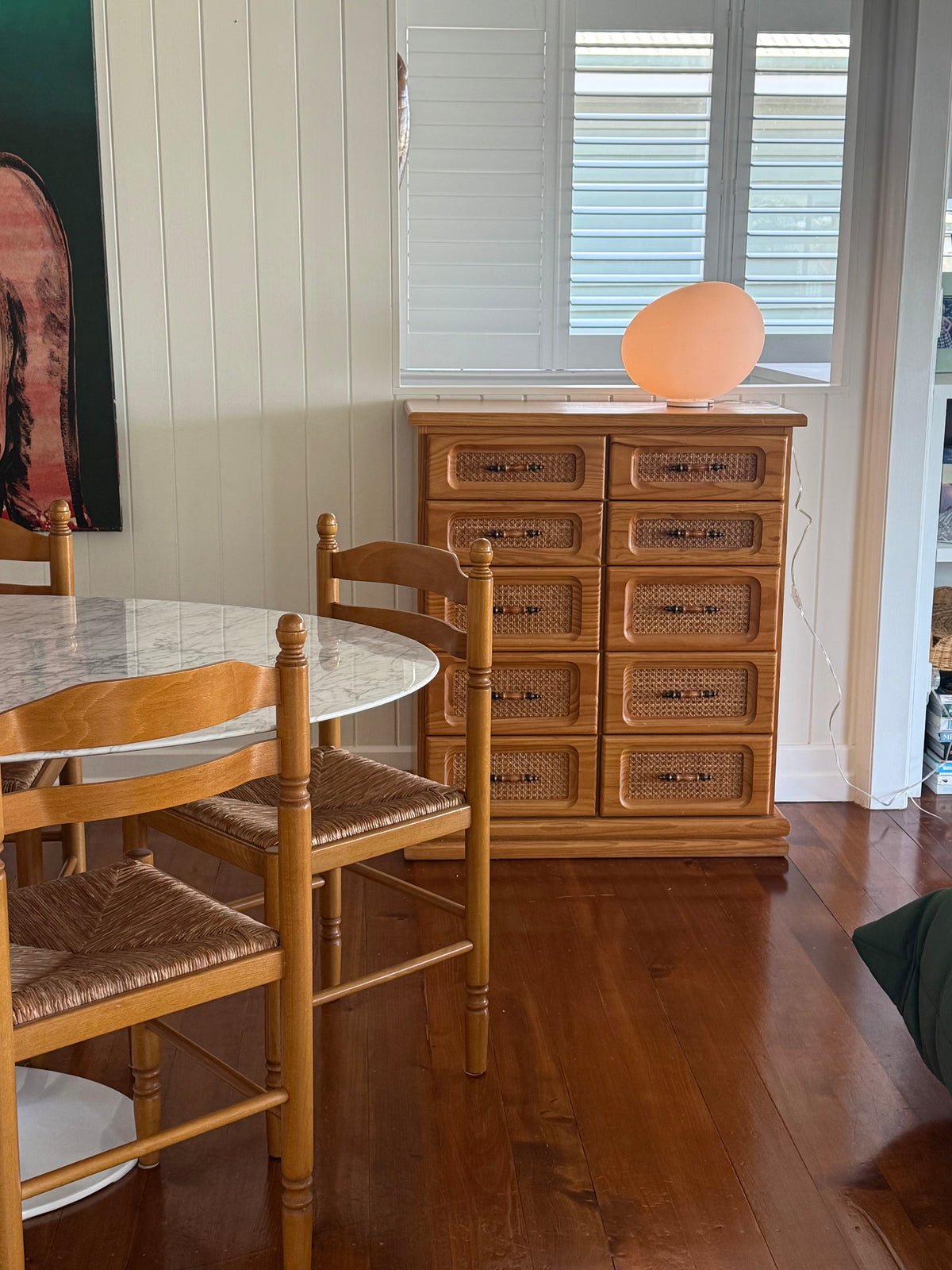 Vintage Tallboy Dresser