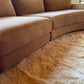 On Hold - Large Modular Soft Camel Velvet Sofa
