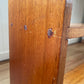 Vintage timber book shelf