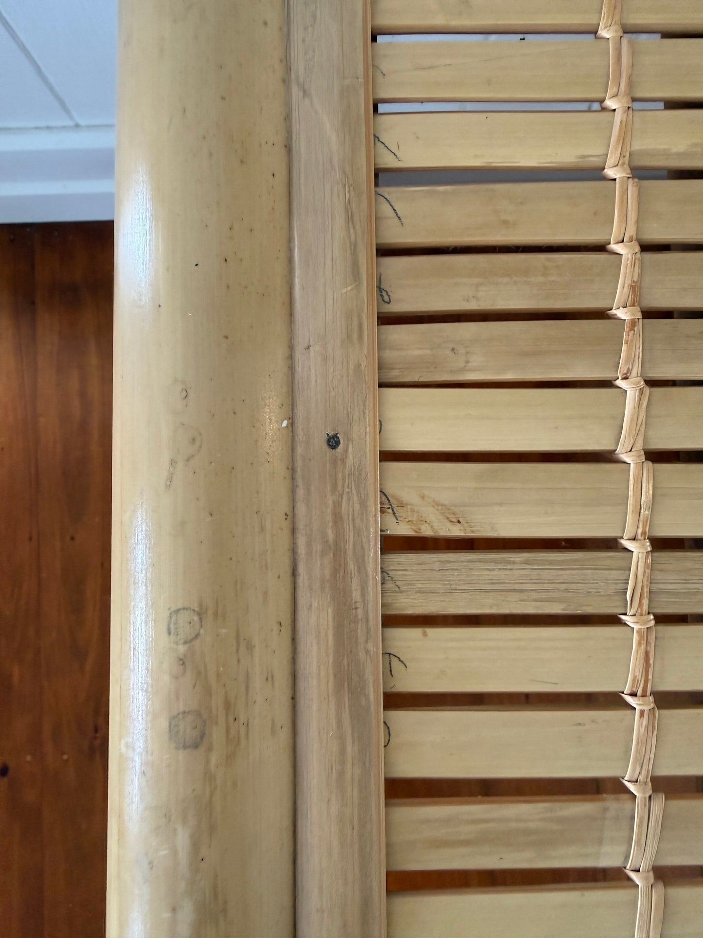 Pair of Bamboo Side Tables
