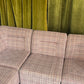 Vintage Pink Tweed Midcentury Modular Sofa, 60’s