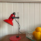 Vintage enamel desk lamps