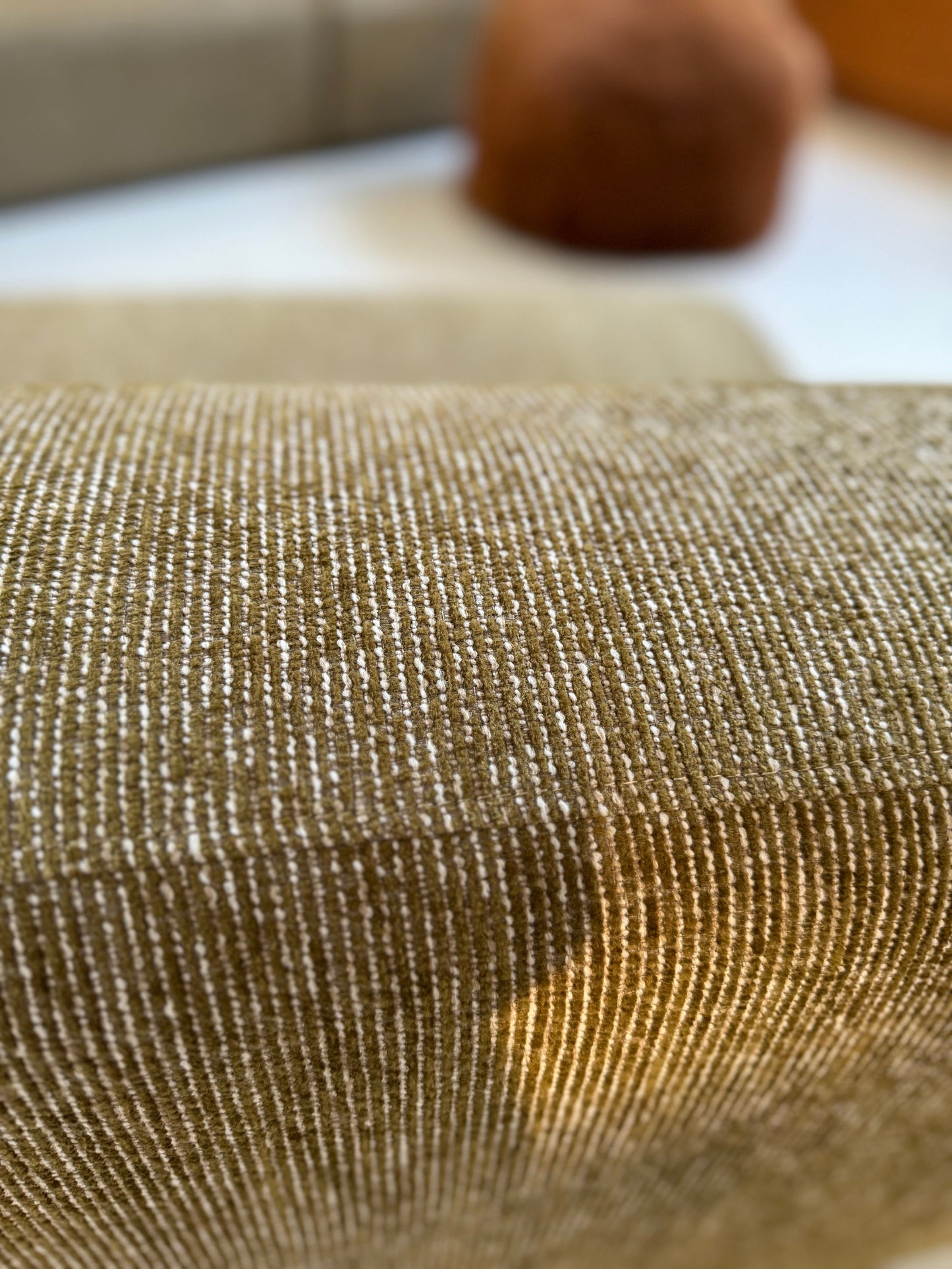 Bespoke Vintage Olive Modular Sofa Set