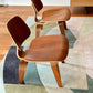 - Set of Two Herman Miller Eames LCW Walnut Lounge Chairs